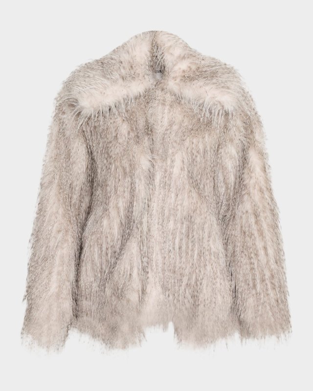 Dagmar Faux Fur Top Coat